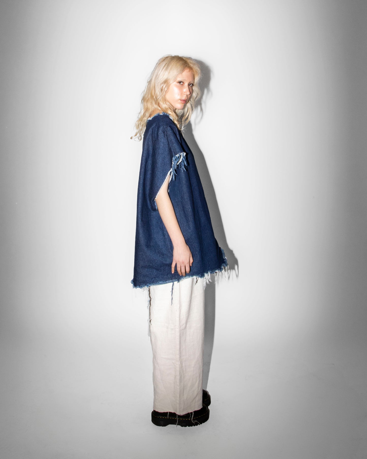 WHITE LINEN BOTTOM